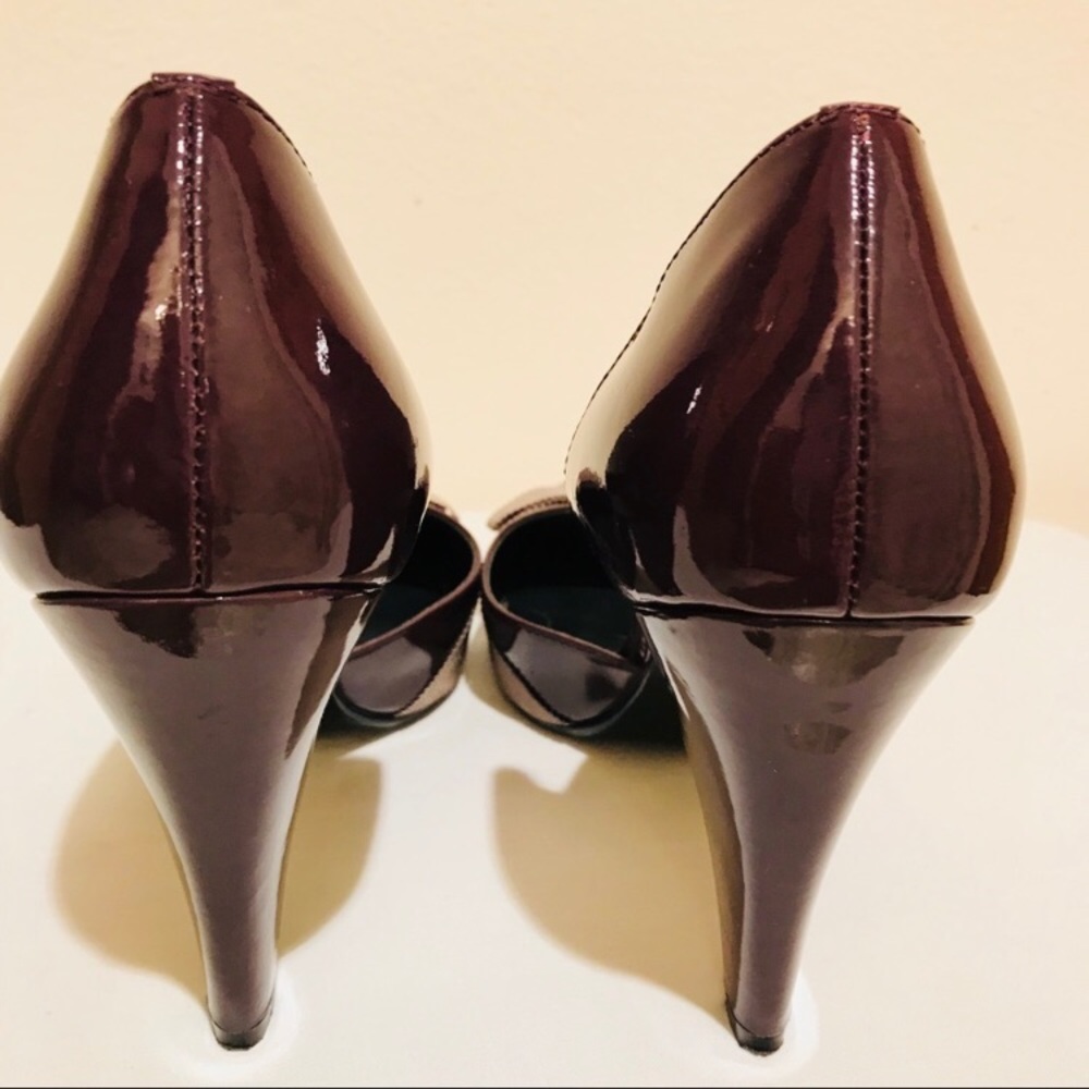 Alfani Plum Bow Pumps 7.5 - Picture 6 of 8